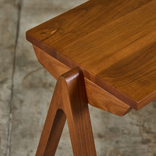 Pair of Teak Stacking Side Tables