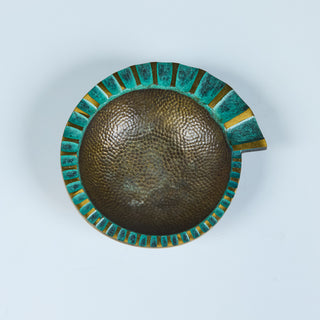 Pal-Bell Ashtray in Cast Bronze by Maurice Ascalon