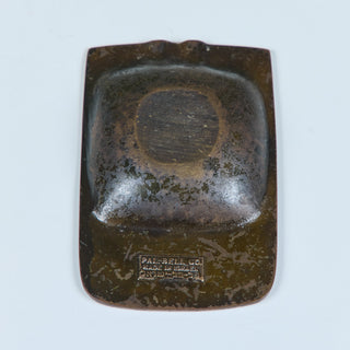 Pal-Bell Rectangular Cast Bronze Ashtray