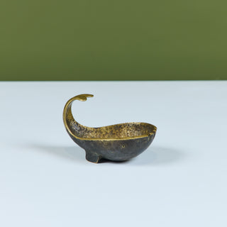 Pal-Bell Bronze Whale Ashtray