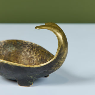 Pal-Bell Bronze Whale Ashtray