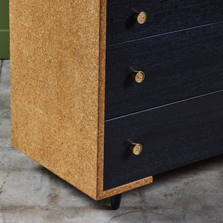 Paul Frankl Cork Highboy Dresser for Johnson Furniture Co.