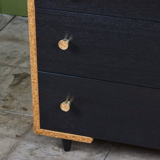 Paul Frankl Cork Highboy Dresser for Johnson Furniture Co.