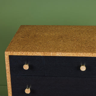 Paul Frankl Cork Highboy Dresser for Johnson Furniture Co.