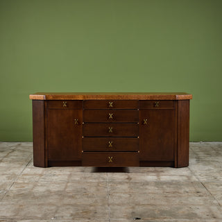 Paul Frankl Cork Credenza for Johnson Furniture Co.