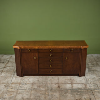 Paul Frankl Cork Credenza for Johnson Furniture Co.