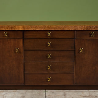 Paul Frankl Cork Credenza for Johnson Furniture Co.