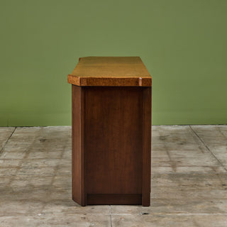 Paul Frankl Cork Credenza for Johnson Furniture Co.