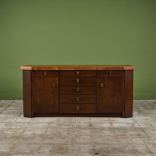 Paul Frankl Cork Credenza for Johnson Furniture Co.