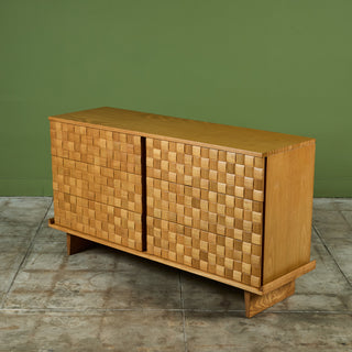 Paul Laszlo "Basket Weave" Dresser for Brown Saltman