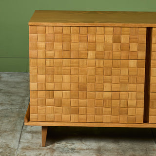 Paul Laszlo "Basket Weave" Dresser for Brown Saltman