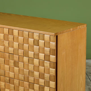 Paul Laszlo "Basket Weave" Dresser for Brown Saltman