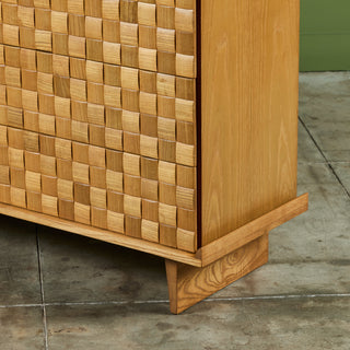 Paul Laszlo "Basket Weave" Dresser for Brown Saltman