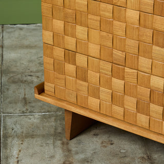 Paul Laszlo "Basket Weave" Dresser for Brown Saltman