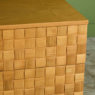 Paul Laszlo "Basket Weave" Dresser for Brown Saltman