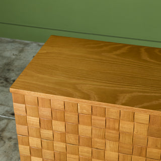 Paul Laszlo "Basket Weave" Dresser for Brown Saltman