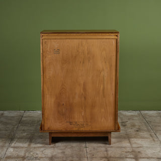 Paul Laszlo "Basket Weave" Highboy Dresser for Brown Saltman