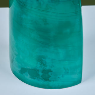 Robert Kuo Green Peking Glass Vase