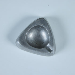 Pewter Triangular Ashtray