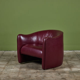 Leather Club Lounge Chair by Metropolitan Furniture Co.