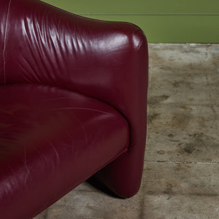 Leather Club Lounge Chair by Metropolitan Furniture Co.