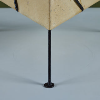 Postmodern Pyramid Paper Shade Table Lamp