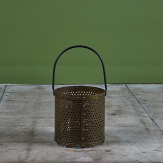 Perforated Brass Pail