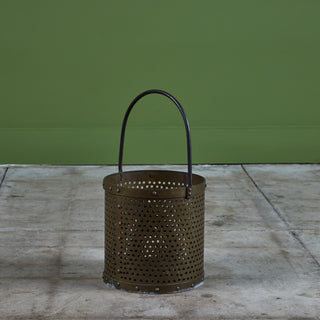 Perforated Brass Pail