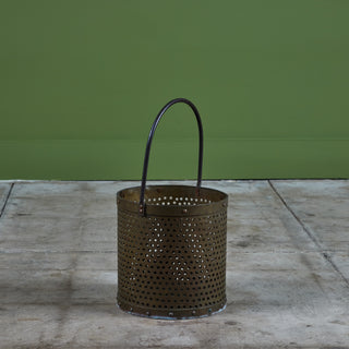 Perforated Brass Pail