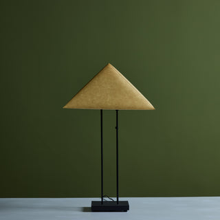 Pyramid Paper Shade Table Lamp