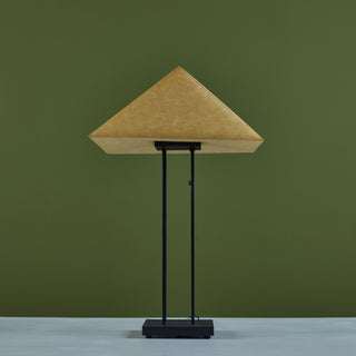 Pyramid Paper Shade Table Lamp