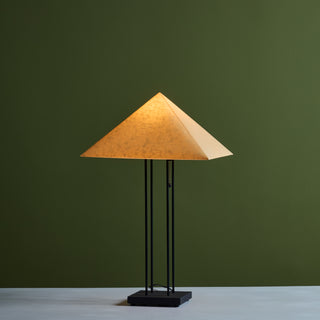 Pyramid Paper Shade Table Lamp