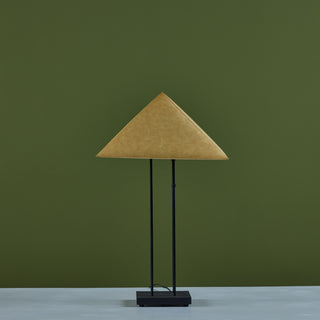 Pyramid Paper Shade Table Lamp