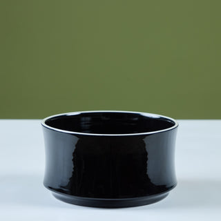 Raymor Italy Black Bowl Planter