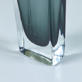 Blue Glass Vase by Nils Landberg for Orrefors