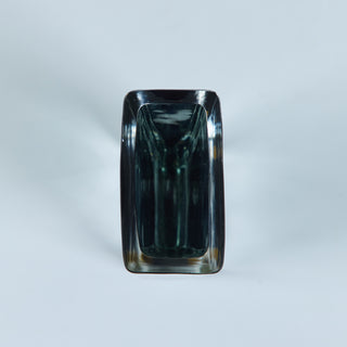 Blue Glass Vase by Nils Landberg for Orrefors