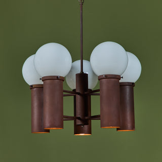 Gibson Chandelier by Stuart Barnes for Robert Long Lighting