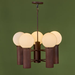 Gibson Chandelier by Stuart Barnes for Robert Long Lighting