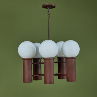 Gibson Chandelier by Stuart Barnes for Robert Long Lighting