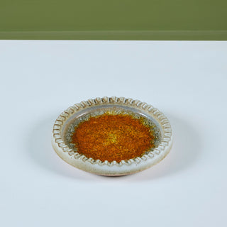 Robert Maxwell Crushed Glass Ashtray