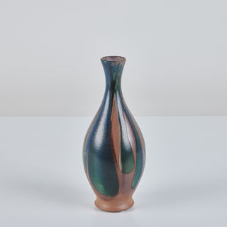 Robert Maxwell Stoneware Glazed Vase