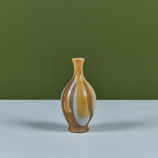 Robert Maxwell Tan Stoneware Glazed Vase