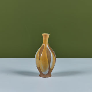 Robert Maxwell Tan Stoneware Glazed Vase