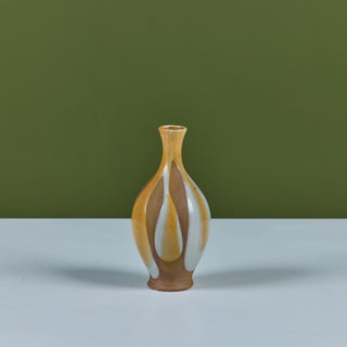 Robert Maxwell Tan Stoneware Glazed Vase