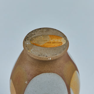 Robert Maxwell Tan Stoneware Glazed Vase