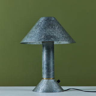 Ron Rezek Galvanized Steel Table Lamp