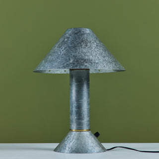 Ron Rezek Galvanized Steel Table Lamp