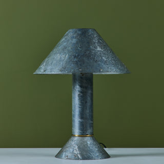 Ron Rezek Galvanized Steel Table Lamp