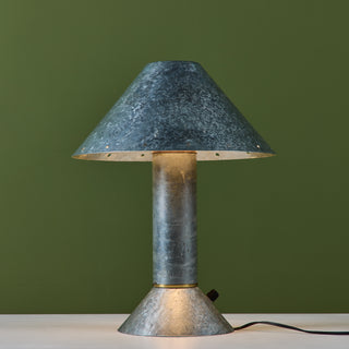 Ron Rezek Galvanized Steel Table Lamp