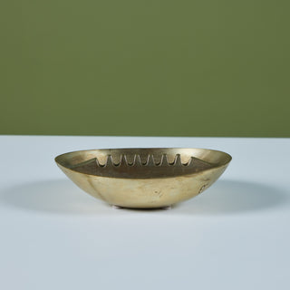 Solid Brass Ashtray